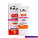کرم-ضد-آفتاب-فاقد-چربی- SPF50-فاربن-AFPkala