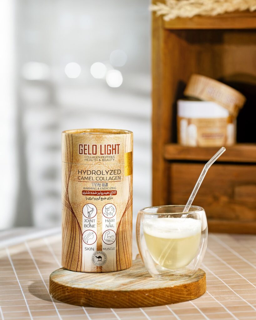 پودر کلاژن شتری هیدرولیز شده اصل GELO LIGHT
