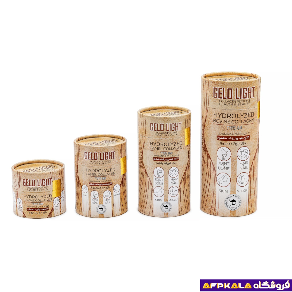 پودر کلاژن شتری هیدرولیز شده بدون قند GELO LIGHT