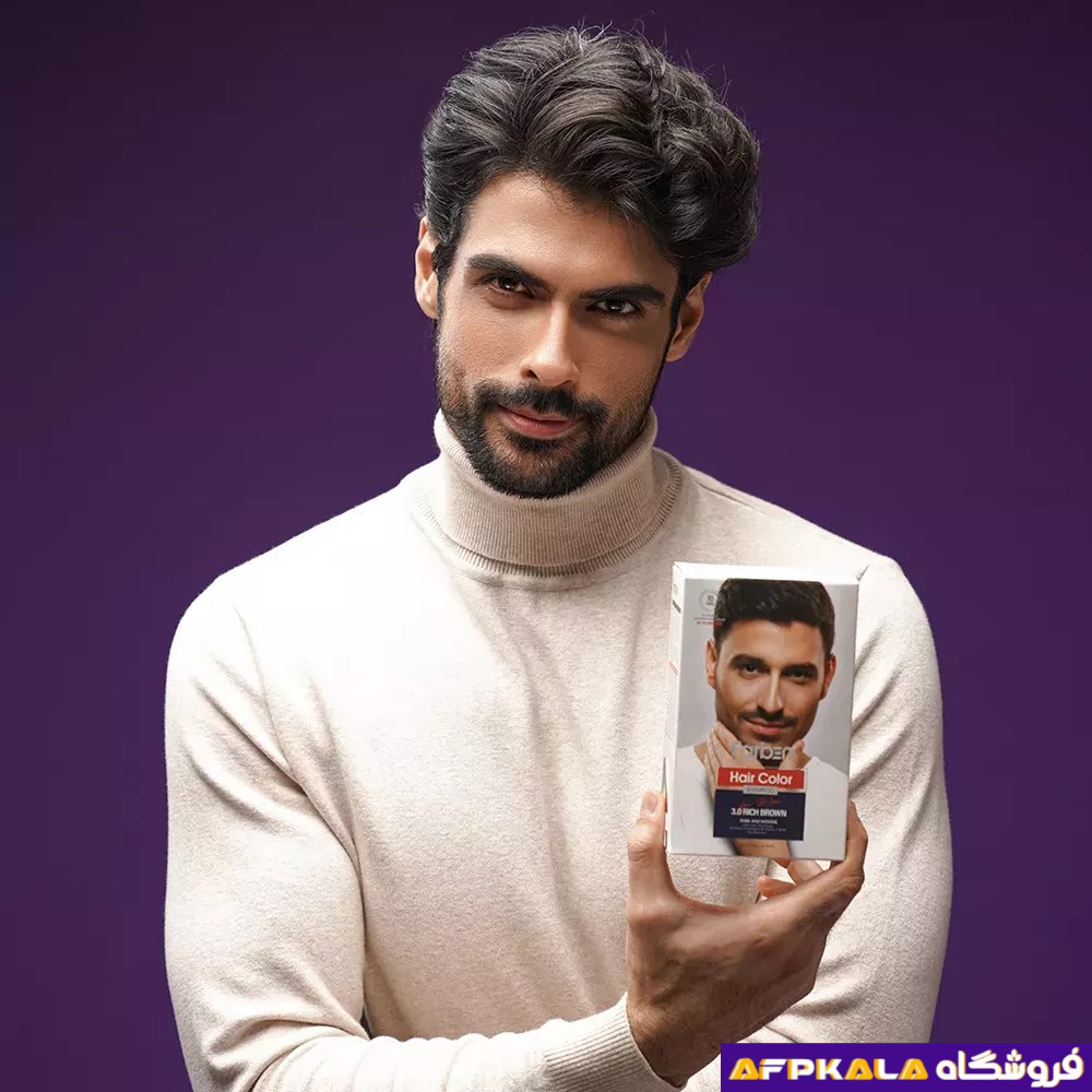 شامپو قهوه ای خیلی تیره 